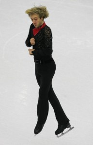 Evgeni Plushenko of Russia (Photo by Clive Rose/Getty Images)